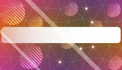 Triangles, line, circle, space for text mosaic cover. Modern design for you b イラスト素材