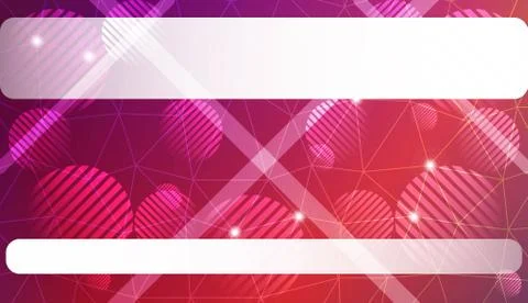 Triangles, line, circle, space for text mosaic cover. Modern design for you b Illustrazione stock