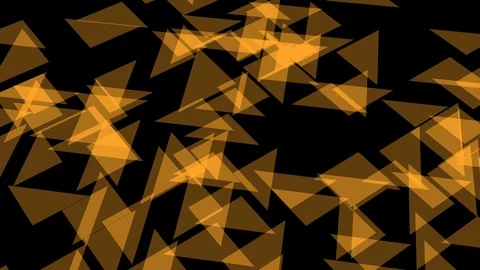 Triangles Loop Background Stock Footage 89130845