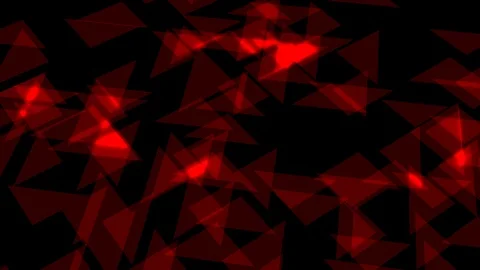 Triangles Loop Background Stock Footage 89134511