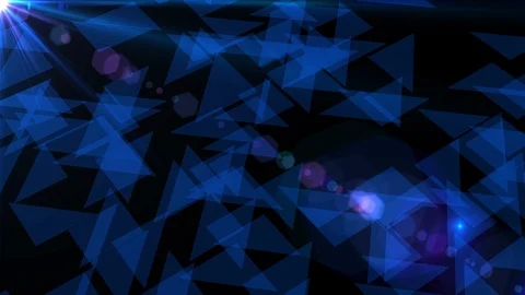 Triangles Loop Background Stock Footage 89134550