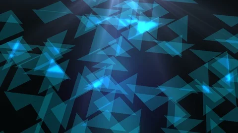 Triangles Loop Background Video stock 89134552