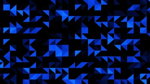 Triangles Loop Background Stock Footage 89134725