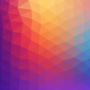 Triangles pattern of geometric shapes. colorful mosaic backdrop. geometric hi Stock Illustration