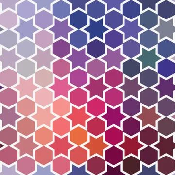 Triangles pattern of geometric shapes. colorful mosaic backdrop. geometric hi Illustrazione stock