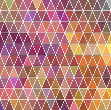 Triangles pattern of geometric shapes. colorful mosaic backdrop. geometric hi Illustrazione stock