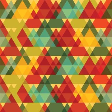 Triangles Pattern Stock Illustration