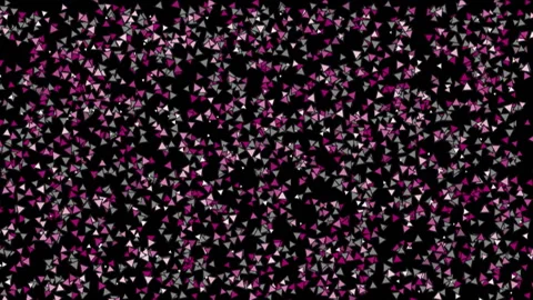 Triangles pattern in pink gray white animation background Stock-Footage 148252705