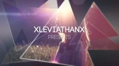 The Triangles Slideshow Movie Trailer and Titles Displays Photo Gallery Stock After Effects