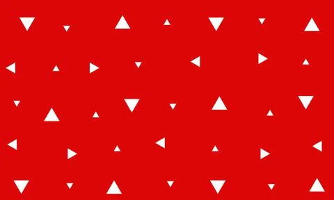 Triangles small and large for june Stock Illustration