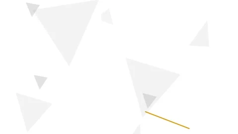 Triangles Spian and Rotates on white background 動画素材 157190423