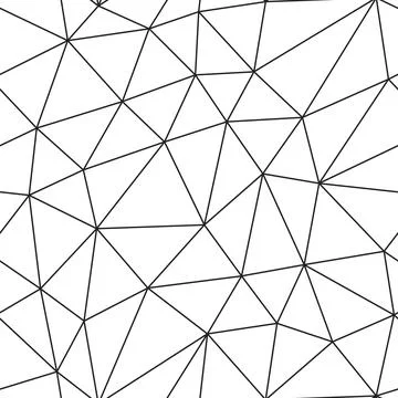 Triangles vector pattern. Medium triangles size. Thin lines weight. Repeata.. Stock Illustration