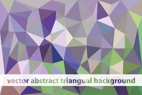 Triangual background Stock Illustration