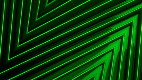 Triangular 3d pattern with metallic texture. Motion. Beautiful pattern with Stock Footage 192978461