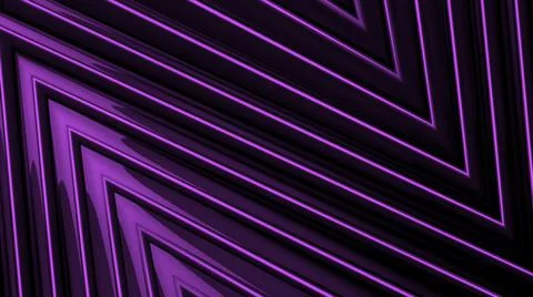 Triangular 3d pattern with metallic texture. Motion. Beautiful pattern with Stockillustratie