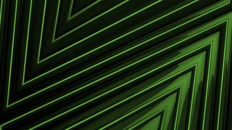 Triangular 3d pattern with metallic texture. Motion. Beautiful pattern with 库存插图