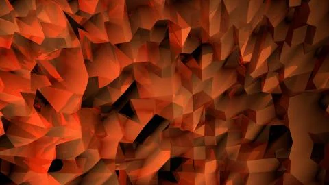 Triangular abstract of low-poly background with light and dark shadows Stockillustratie