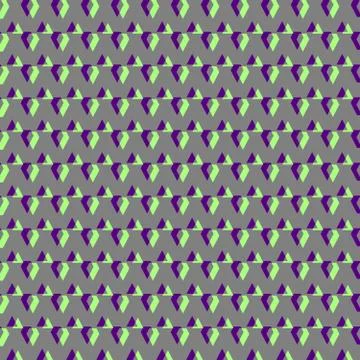 A triangular abstract pattern, violet green triangles Stock Illustration