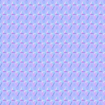 Triangular abstract seamless pattern, light pink-blue triangles Stock Illustration