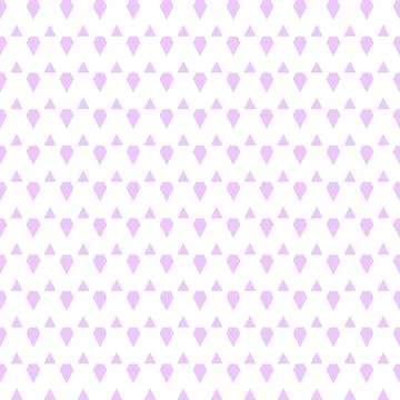 A triangular abstract seamless pattern, pink triangles background Stock Illustration