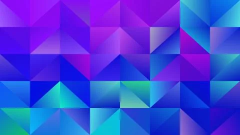 Triangular Backdrop with Blend of Blue and Purple Stock Illustration