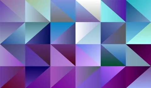 Triangular Backdrop with Blend of Blue and Purple Stock-Illustration