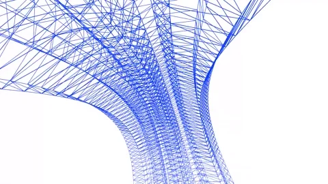 Triangular background 3d Stock Footage 139287546