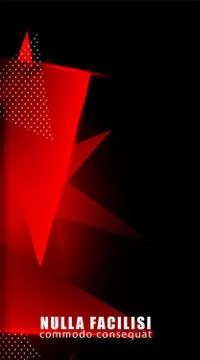 Triangular background. Abstract composition of 3D triangles. Modern geometric Stock Illustration