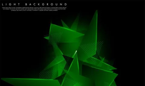 Triangular background. Abstract composition of 3D triangles. The geometric ba Ilustração Stock