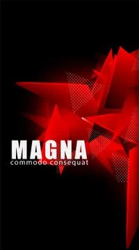 Triangular background. Abstract composition of 3D triangles. Modern geometric Illustrazione stock