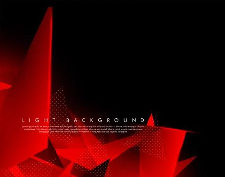 Triangular background. Abstract composition of 3D triangles. Modern geometric Illustrazione stock
