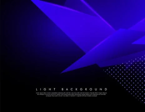 Triangular background. Abstract composition of 3D triangles. The geometric ba Illustrazione stock