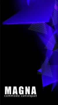 Triangular background. Abstract composition of 3D triangles. The geometric ba イラスト素材