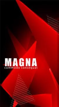 Triangular background. Abstract composition of 3D triangles. Modern geometric Stock Illustration