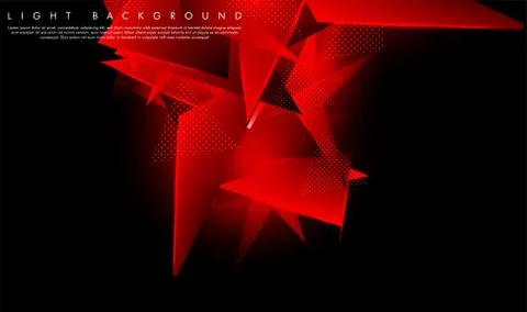Triangular background. Abstract composition of 3D triangles. Modern geometric Stock Illustration