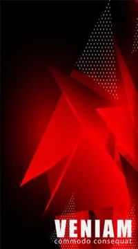 Triangular background. Abstract composition of 3D triangles. Modern geometric Ilustração Stock