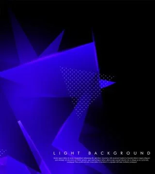 Triangular background. Abstract composition of 3D triangles. The geometric ba Ilustração Stock