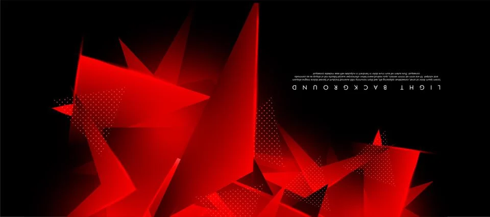 Triangular background. Abstract composition of 3D triangles. Modern geometric Illustrazione stock