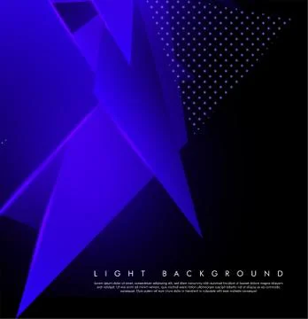 Triangular background. Abstract composition of 3D triangles. The geometric ba Ilustração Stock