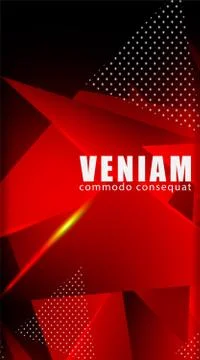 Triangular background. Abstract composition of 3D triangles. Modern geometric Stock Illustration