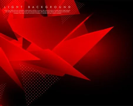 Triangular background. Abstract composition of 3D triangles. Modern geometric Illustrazione stock