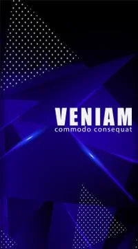 Triangular background. Abstract composition of 3D triangles. The geometric ba Stock Illustration