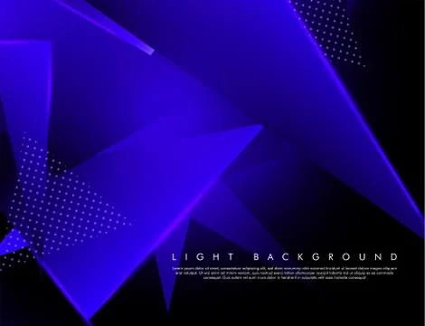 Triangular background. Abstract composition of 3D triangles. The geometric ba Stock Illustration