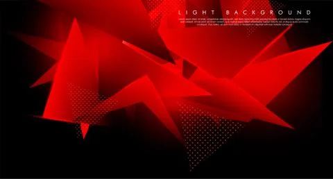 Triangular background. Abstract composition of 3D triangles. Modern geometric Stock Illustration