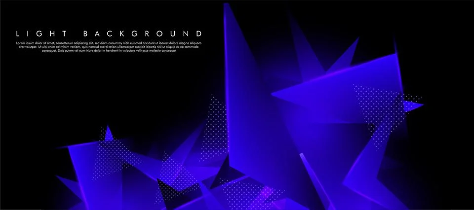 Triangular background. Abstract composition of 3D triangles. The geometric ba Ilustración de archivo