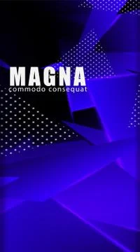 Triangular background. Abstract composition of 3D triangles. The geometric ba Stock Illustration