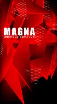 Triangular background. Abstract composition of 3D triangles. Modern geometric Stock Illustration