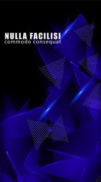 Triangular background. Abstract composition of 3D triangles. The geometric ba Ilustración de archivo