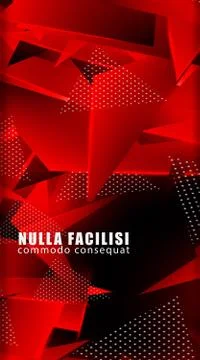 Triangular background. Abstract composition of 3D triangles. Modern geometric イラスト素材