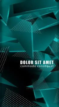 Triangular background. Abstract composition of 3D triangles. The geometric ba 스톡 일러스트